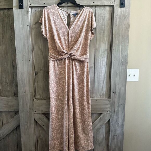 Madison Leopard Jumpsuit - Picture 1 of 9